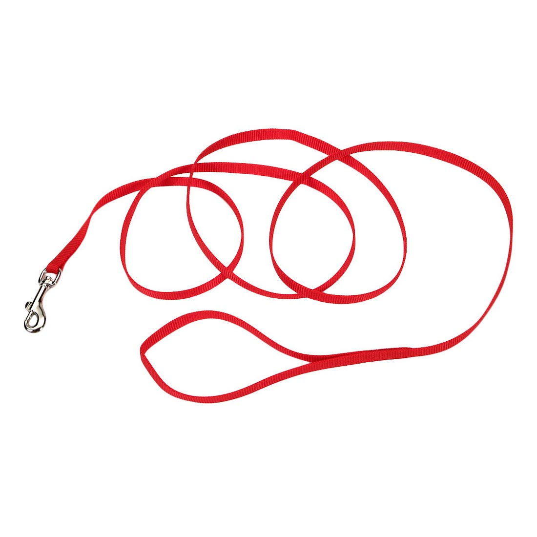 Coastal Pet Products Single-Ply Nylon Dog Leash Red 3/8" x 72"