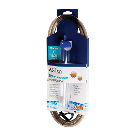 Aqueon Siphon Vacuum Gravel Cleaner Medium 6.3" x 1.5" x 18.3"