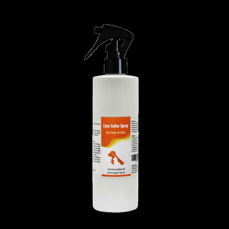 Classic's Lime Sulfur Spray Pet Care for Dry and Itchy Skin