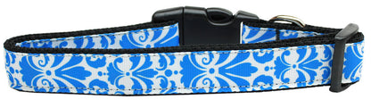 Pet Dog & Cat Nylon Collar, "Damask" *Available in 10 different colors!*