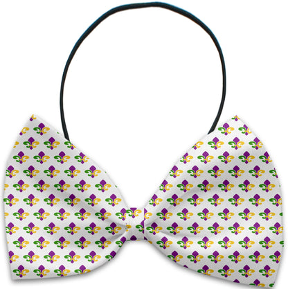 Pet, Dog and Cat Bow Ties, "Mardi Gras Group" *Available in 10 different pattern options!*