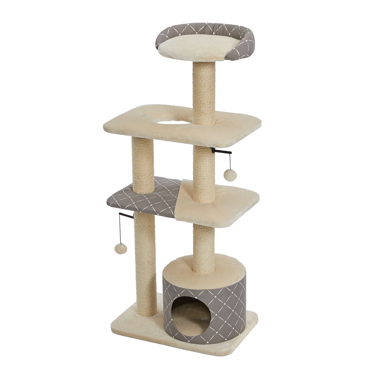 Midwest Feline Nuvo Tower Car Furniture Mushroom 22" x 15" x 50.5"