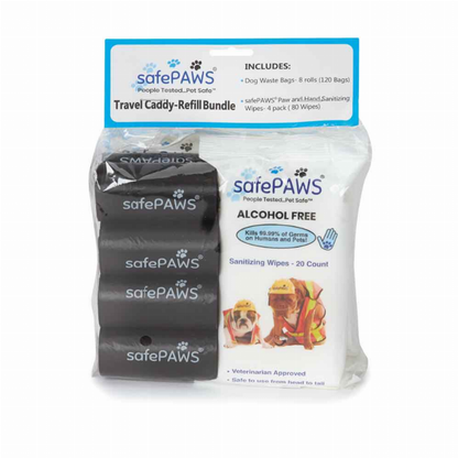 SP Travel Caddy Refill Bags-Wipes