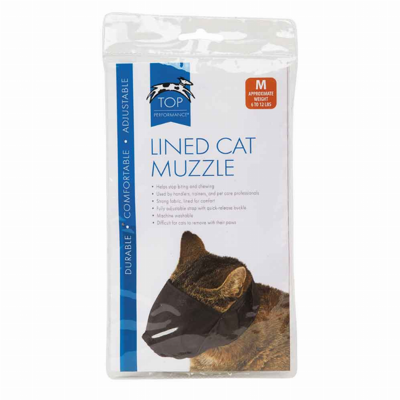 TP Lined Nylon Cat Muzzle