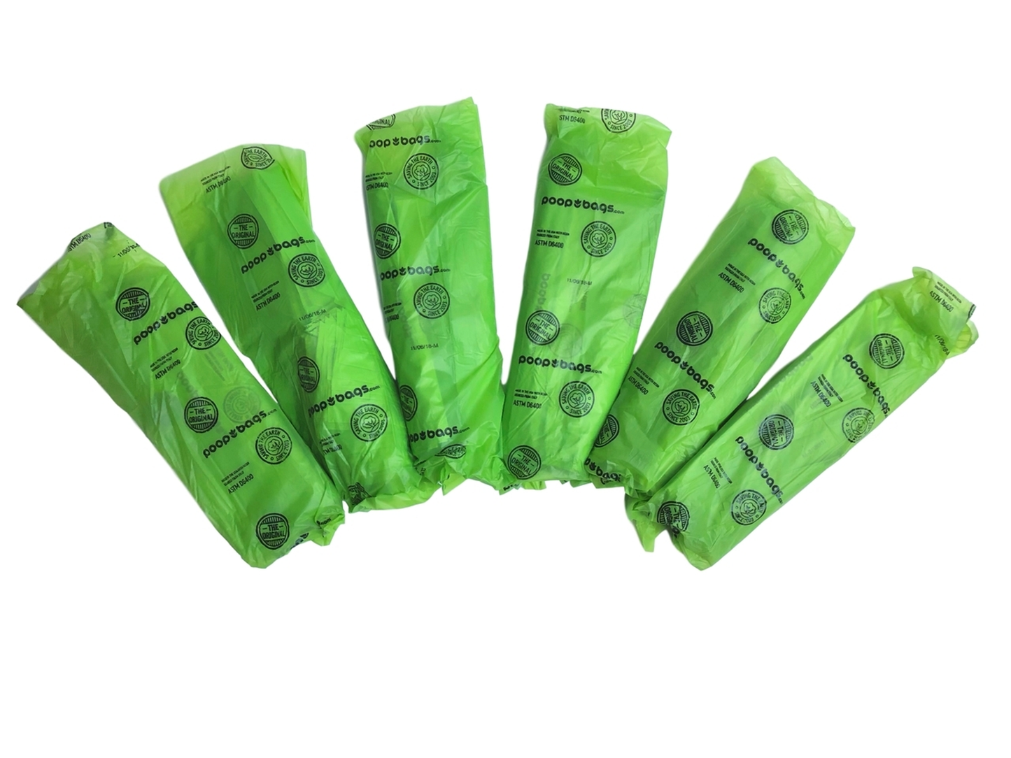 The Original Poop Bags Made in USA Flat Bags