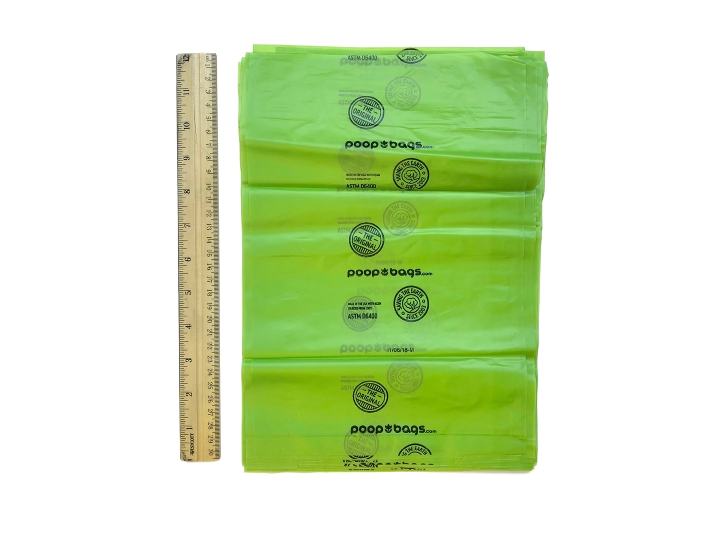 The Original Poop Bags Made in USA Flat Bags