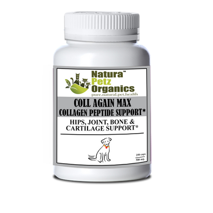 Coll Again Max Collagen Peptide Support Capsules* Hips, Joint, Bone & Cartilage Support* Dogs & Cats*