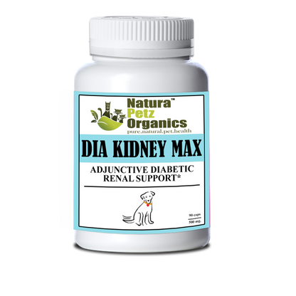 Dia Kidney Max Capsules* Adjunctive Diabetic Renal Support* Dogs And Cats