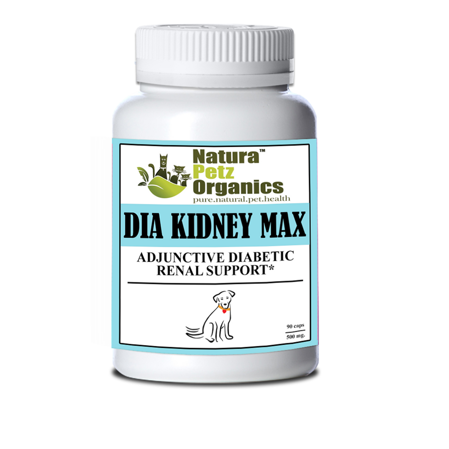 Dia Kidney Max Capsules* Adjunctive Diabetic Renal Support* Dogs And Cats