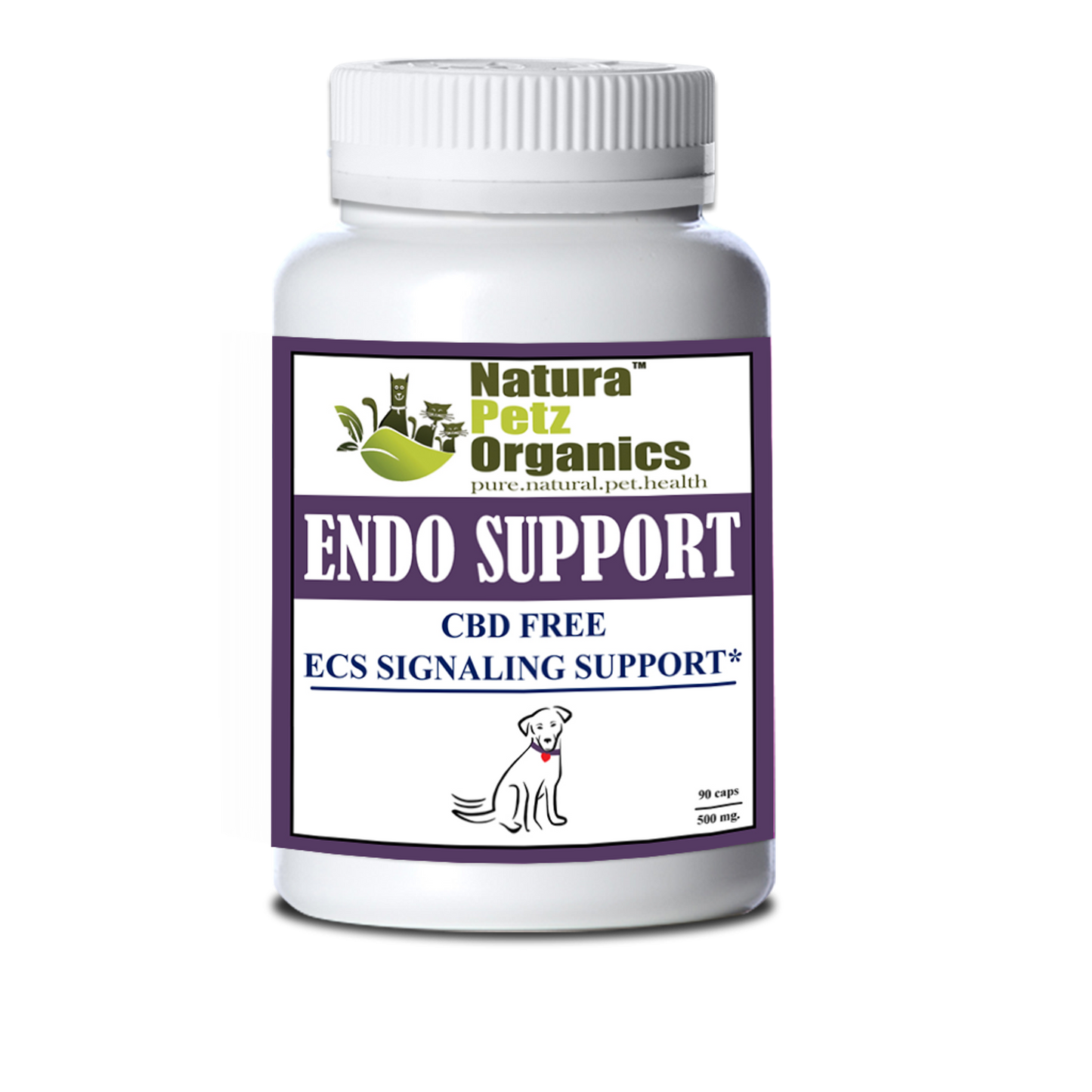 Endo Support Capsules For Dogs And Cats* Endocannabinoid System Support For Dogs & Cats*