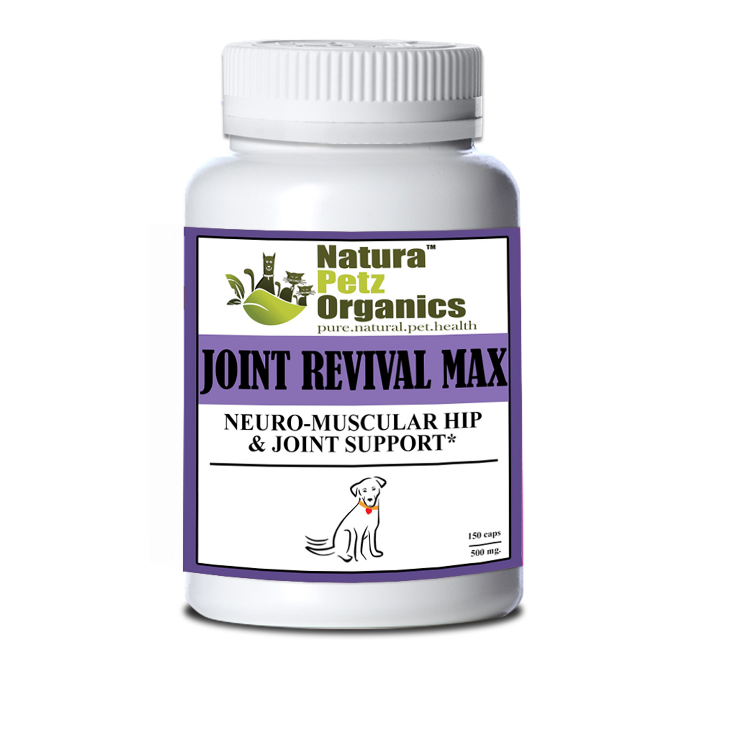 Joint Revival Max Master Blend Capsules* Neuro Muscular Hip & Joint Support* Master Blend For Dogs & Cats*