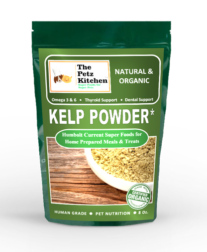 Kelp Omega 3 Thyroid & Whole Body Multi-Mineral, Multi-Vitamin & Dental Support* The Petz Kitchen*