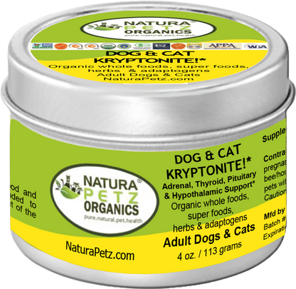 Dog And Cat Kryptonite Meal Topper - Adrenal, Thyroid, Pituitary & Hypothalamic Support*