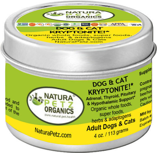 Dog And Cat Kryptonite Meal Topper - Adrenal, Thyroid, Pituitary & Hypothalamic Support*