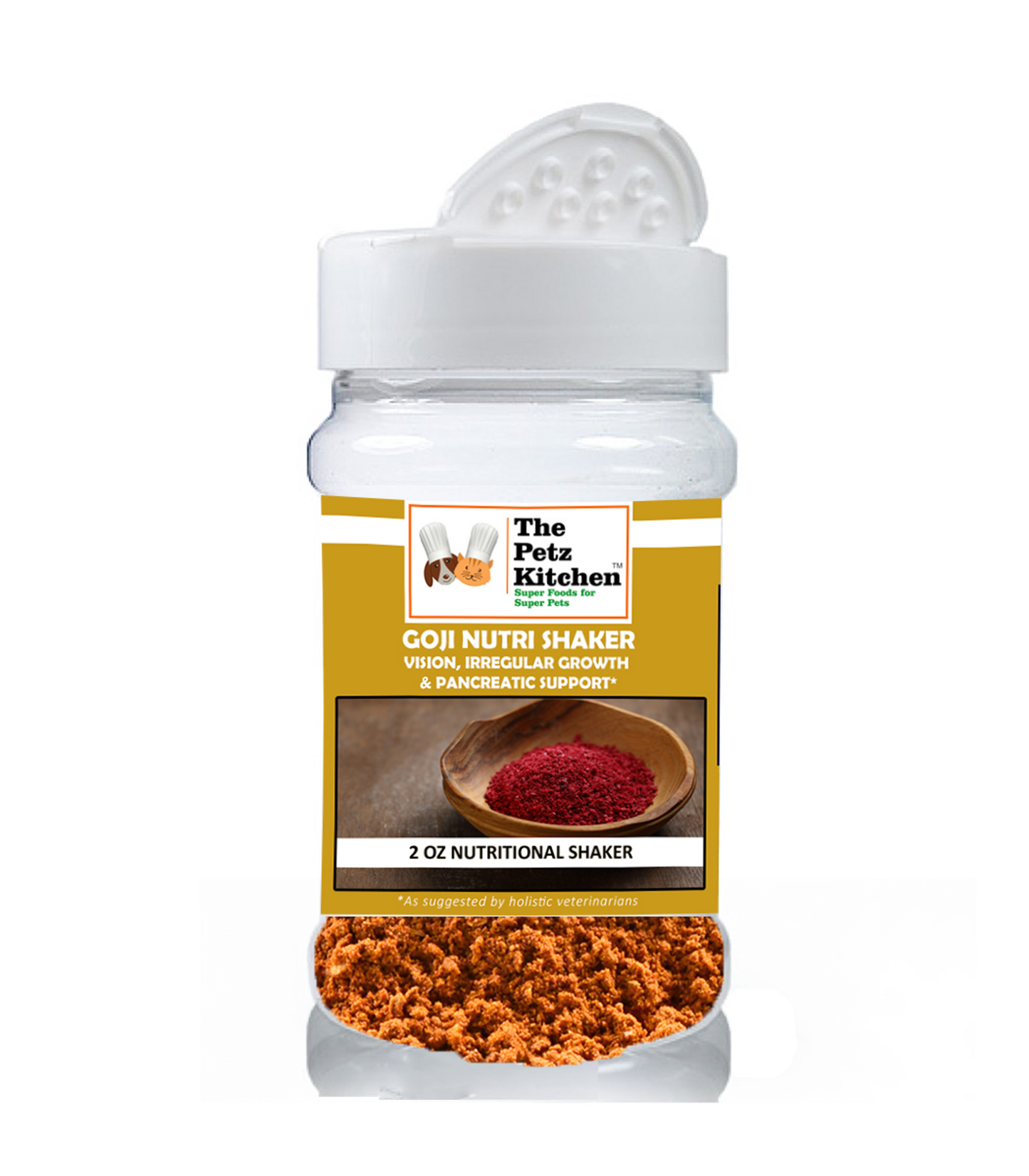 Goji Powder - Vision, Irregular Growth & Pancreatic Support* The Petz Kitchen