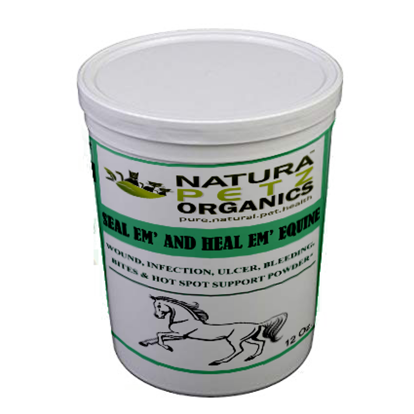 Seal Em And Heal Em Powder Equine* Wound, Infection Ulcer Bite Bleeding & Hot Spot Support*