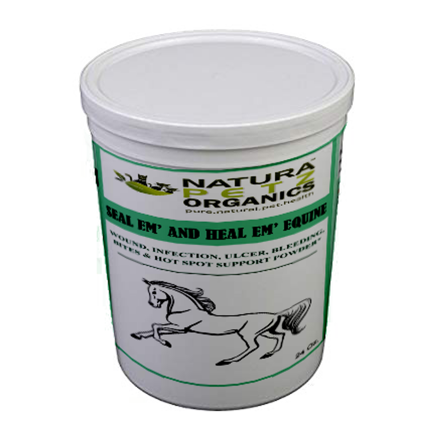 Seal Em And Heal Em Powder Equine* Wound, Infection Ulcer Bite Bleeding & Hot Spot Support*