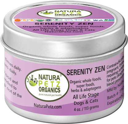 Serenity Zen - Anxiety, Stress, Relaxation & Multi-Systems Calming Support Dogs & Cats*