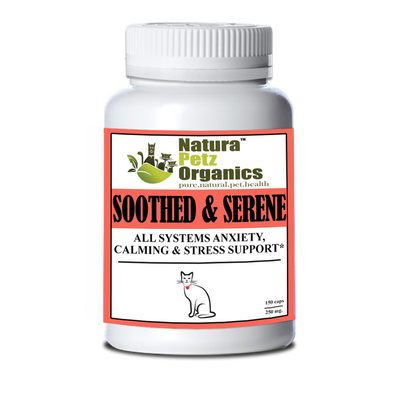 Soothed & Serene - All Systems Anxiety, Calming & Stress Support* Dogs & Catss & Cats*