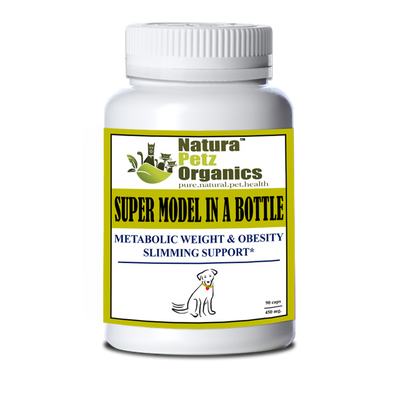 Super Model In A Bottle - Metabolic Weight & Obesity Slimming Support* Adult & Senior Pets*