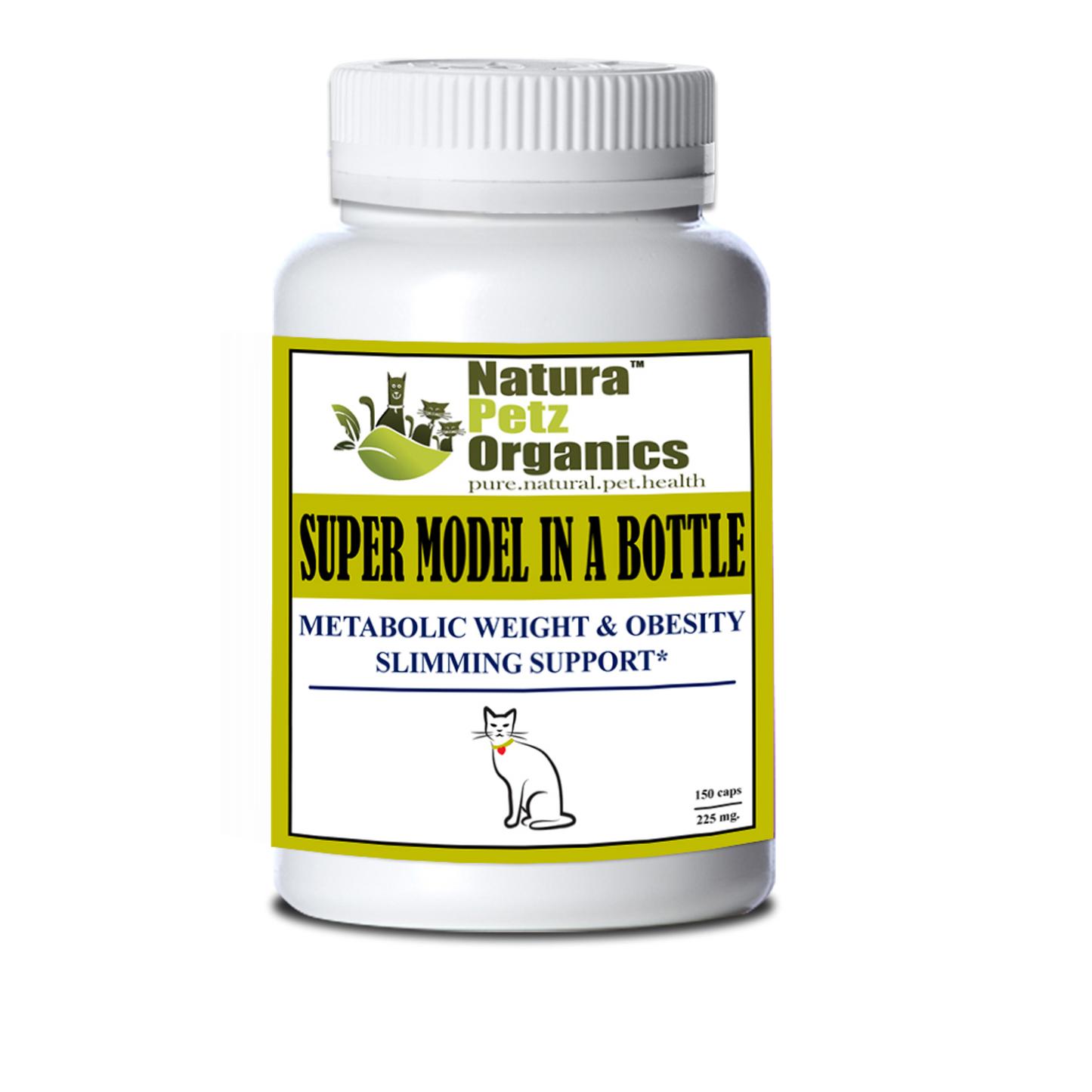 Super Model In A Bottle - Metabolic Weight & Obesity Slimming Support* Adult & Senior Pets*