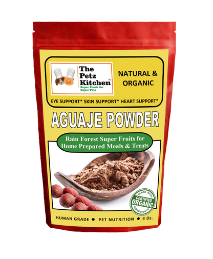 Aguaje Powder - Eye, Skin & Heart Support* The Petz Kitchen Dog & Cat Holistic Super Foods*