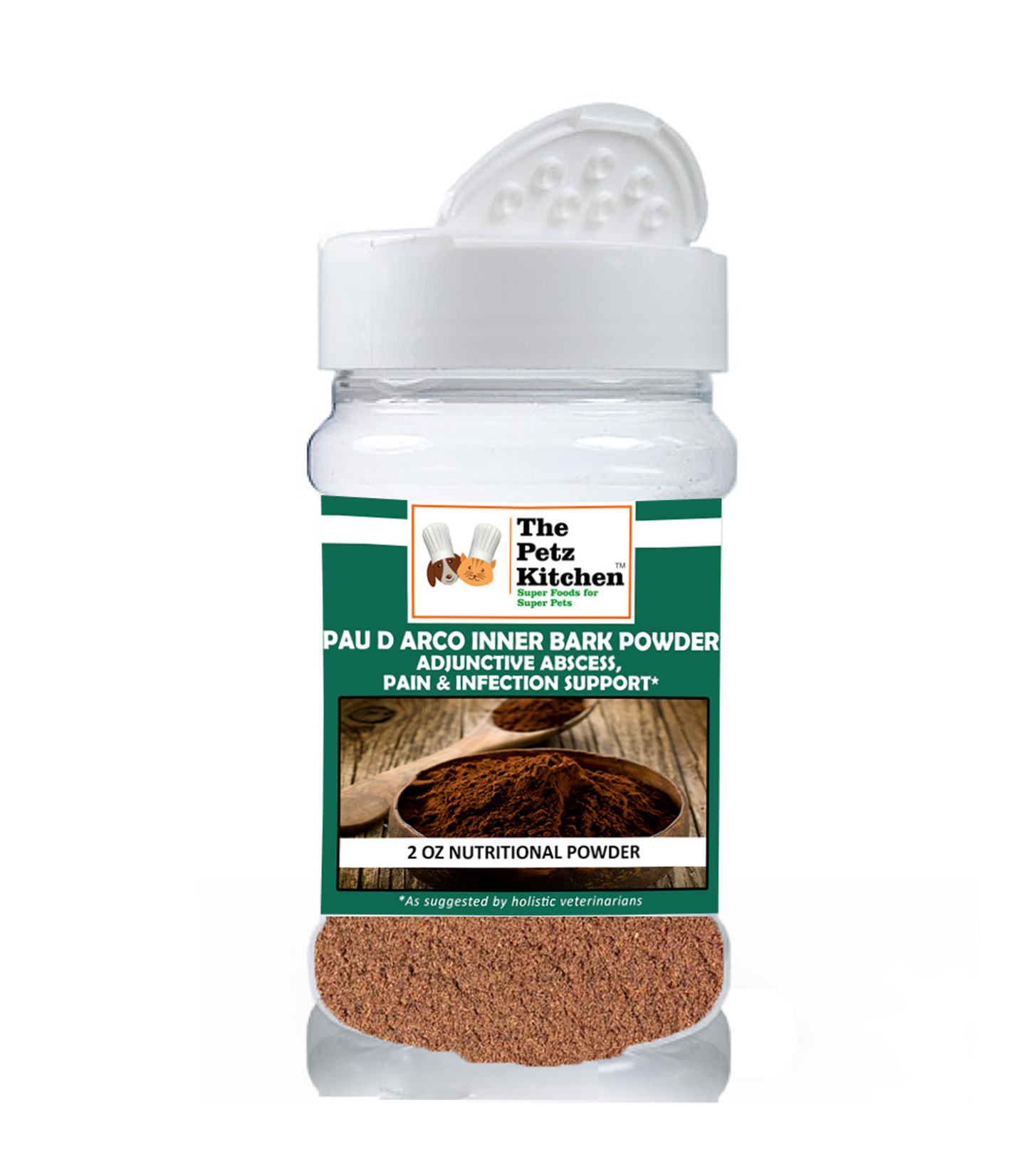 Pau D Arco Inner Bark - Adjunctive Abscess, Pain & Infection Support* The Petz Kitchen