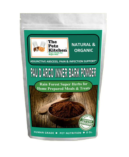 Pau D Arco Inner Bark - Adjunctive Abscess, Pain & Infection Support* The Petz Kitchen