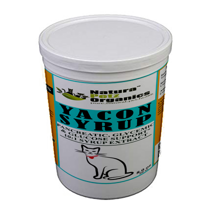 Yacon Leaf Syrup - Pancreatic Support* 10:1  The Petz Kitchen  Yacon Syrup 10:1 Alcohol Free  For Dogs & Cats* Meals & Treats