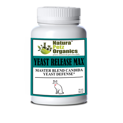 Yeast Release Max Capsules* Master Blend Candida Yeast Defense* For Dogs And Cats*