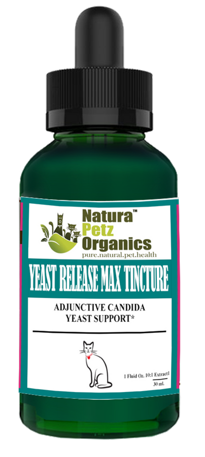 Yeast Release Max Tincture* Adjunctive Candida Yeast & Immune Support* Dogs Cats