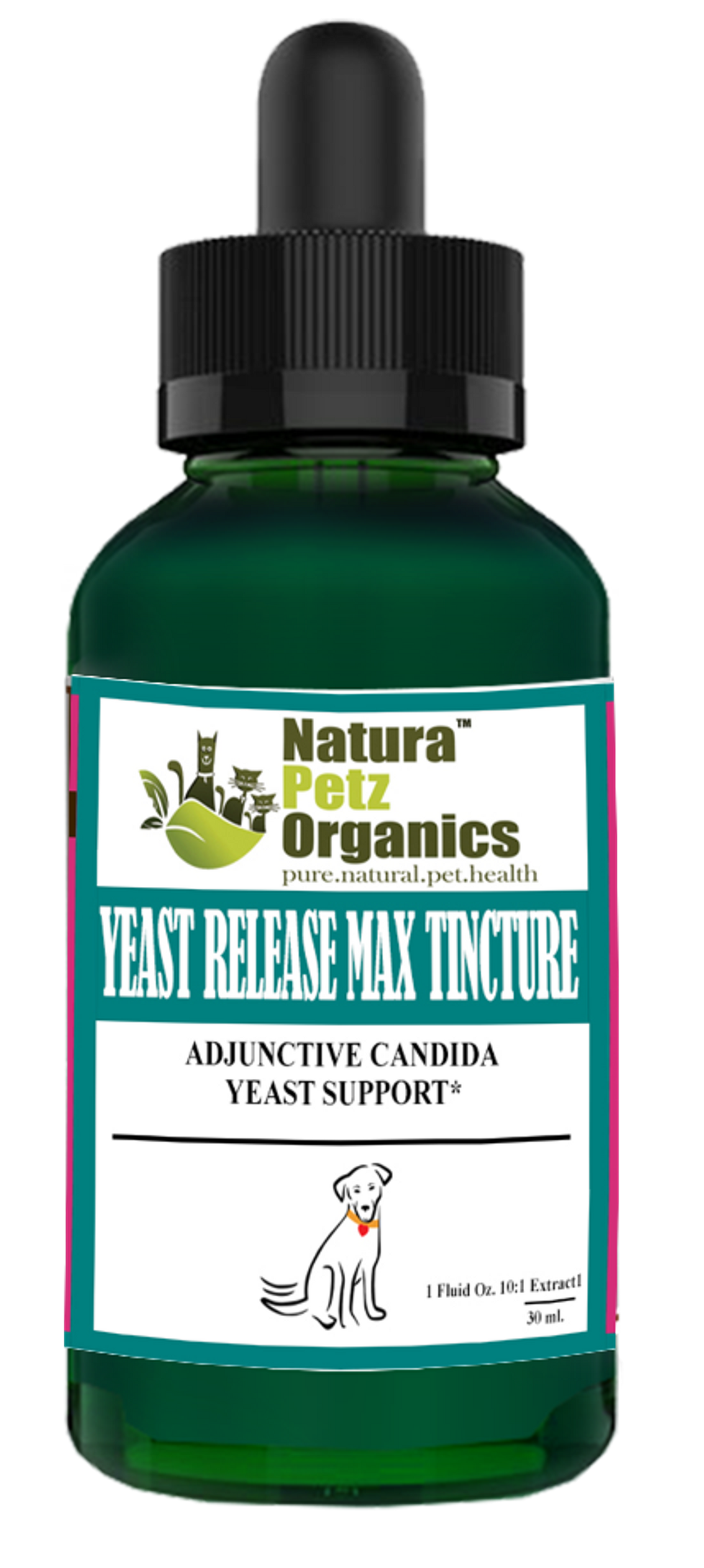 Yeast Release Max Tincture* Adjunctive Candida Yeast & Immune Support* Dogs Cats