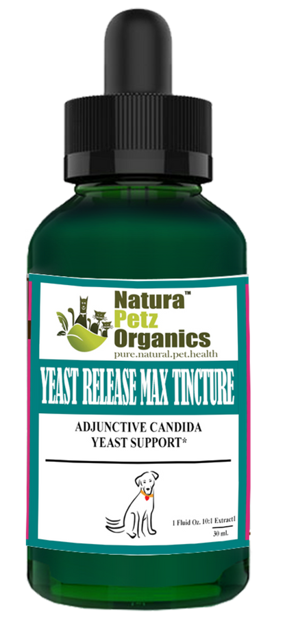 Yeast Release Max Tincture* Adjunctive Candida Yeast & Immune Support* Dogs Cats