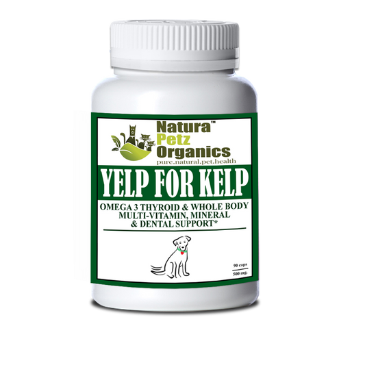 Yelp For Kelp - Omega 3 & 6 Thyroid & Whole Body Multi-Mineral, Vitamin & Dental Support*