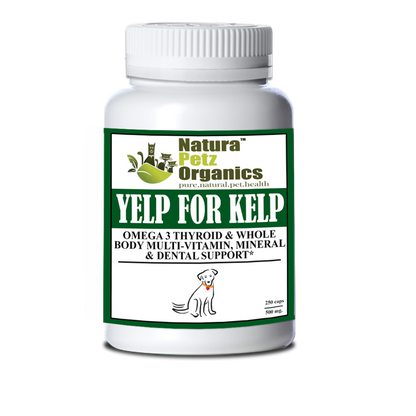 Yelp For Kelp - Omega 3 & 6 Thyroid & Whole Body Multi-Mineral, Vitamin & Dental Support*