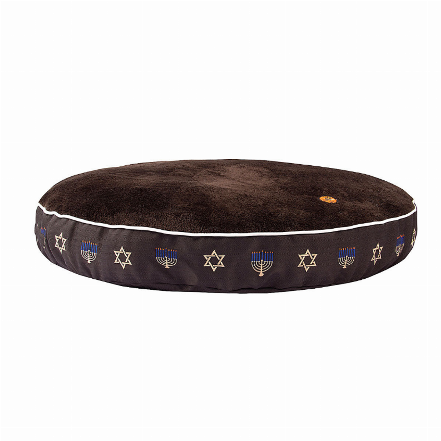 Halo Hanukkah Round Dog Bed