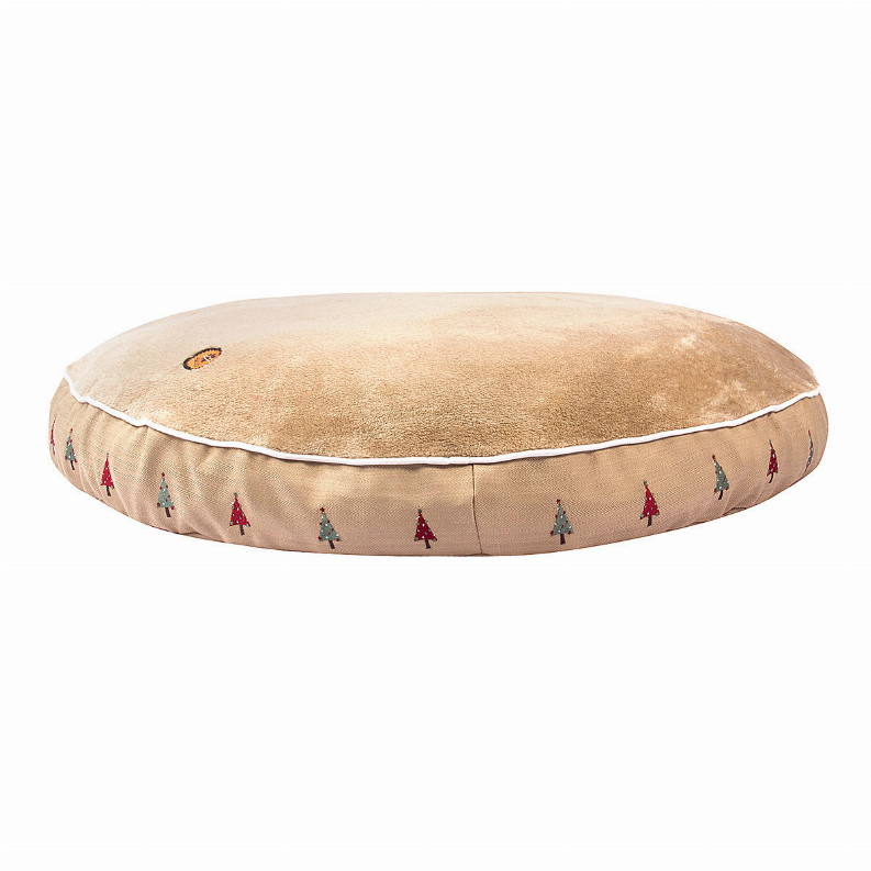 Halo Christmas Tree Round Dog Bed