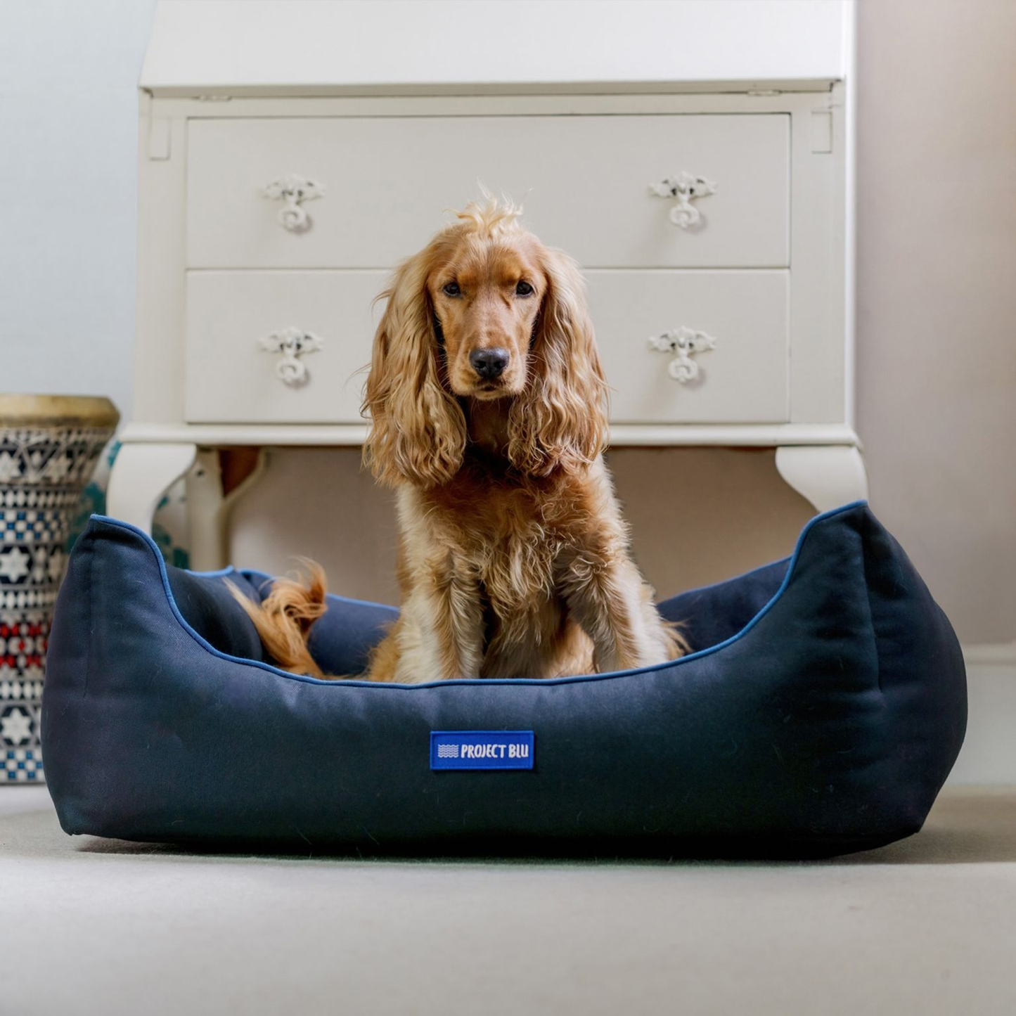 Daytona Eco-Fabric Bolster Dog Bed