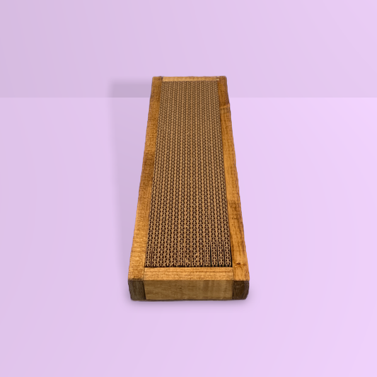 Wooden Cat Scratcher