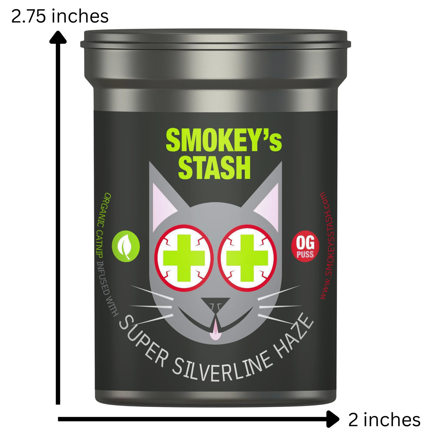 Smokey's Stash Silvervine Haze Potent Catnip and Silver Vine