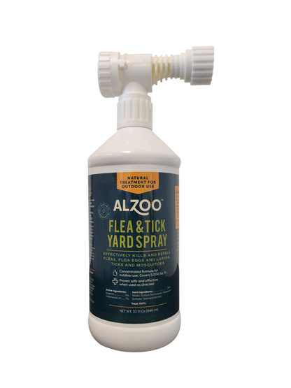 ALZOO Plant-Base Flea & Tick Yard Spray, 32oz