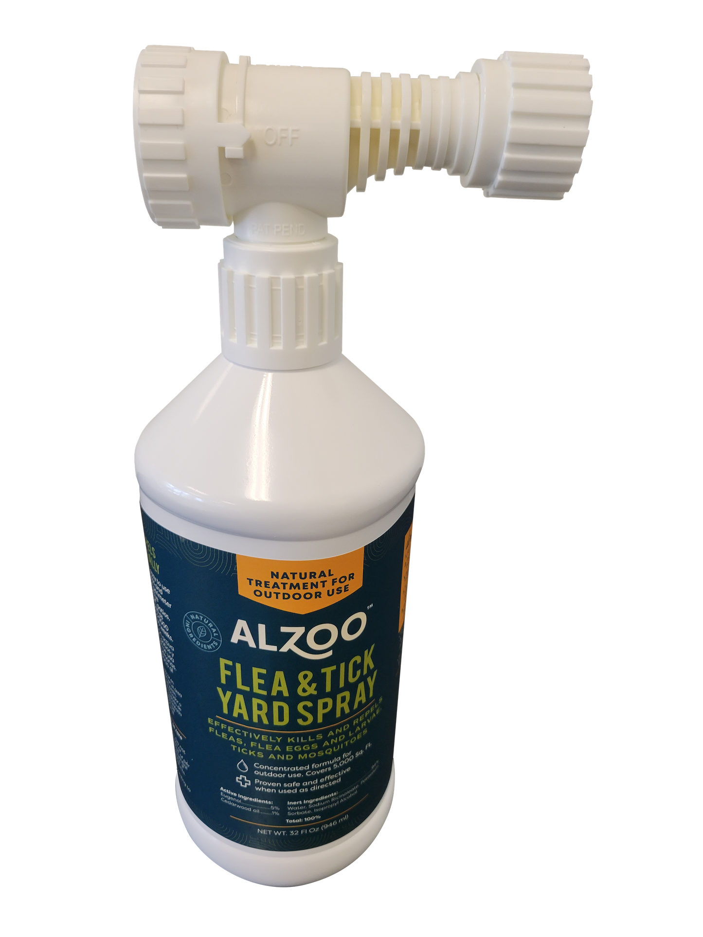 ALZOO Plant-Base Flea & Tick Yard Spray, 32oz