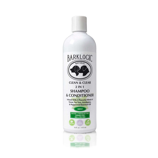 BarkLogic Clean & Clear 2 in 1 Shampoo & Conditioner