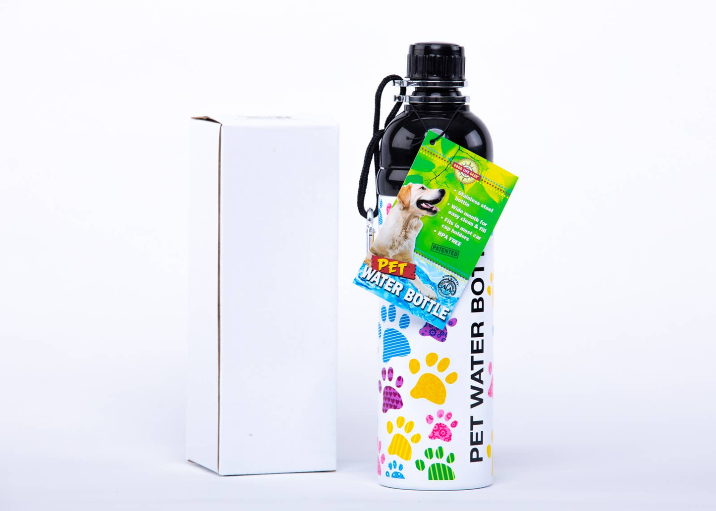 Pet Water Bottle - Patented, BPA Free