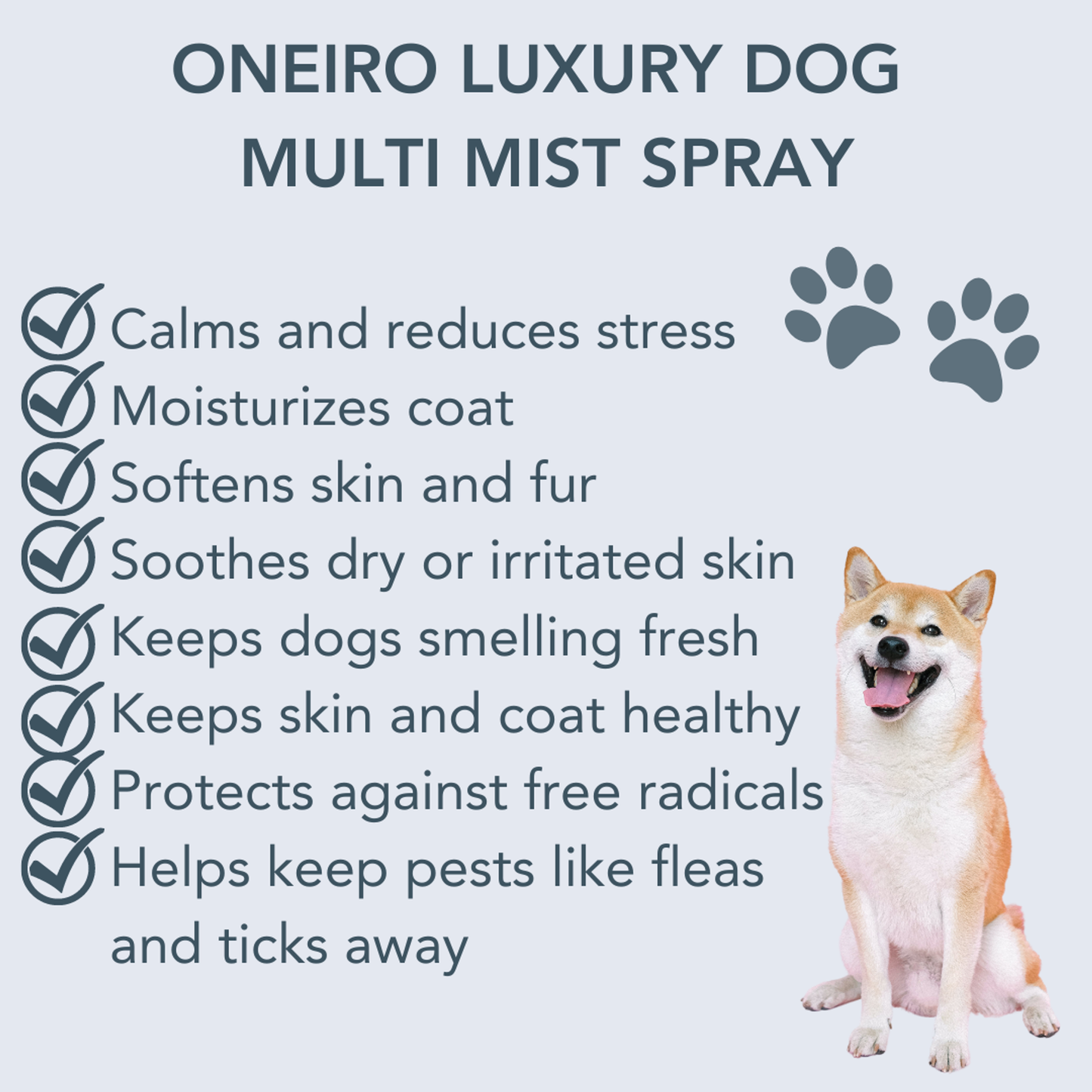 Luxury Dog Multi Mist Spray