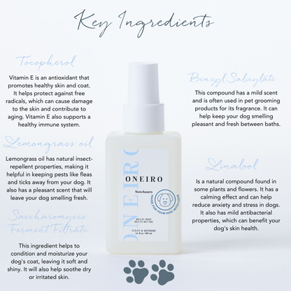 Luxury Dog Multi Mist Spray