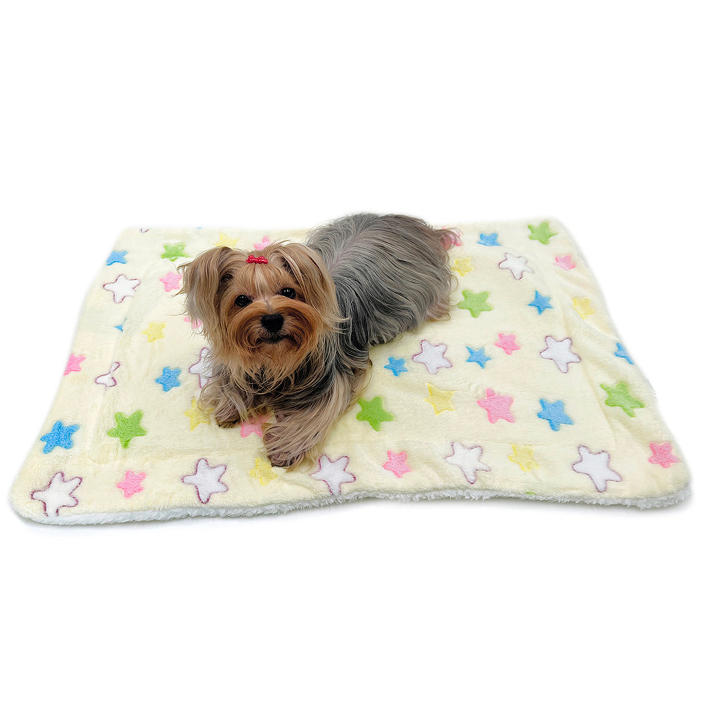 Ultra Plush Colorful Stars Blanket