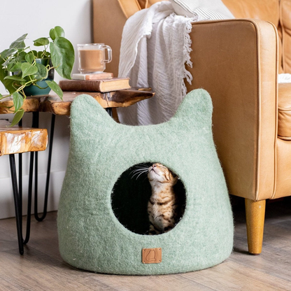 Whimsical Cat Ear Cave Bed