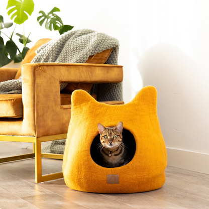 Whimsical Cat Ear Cave Bed