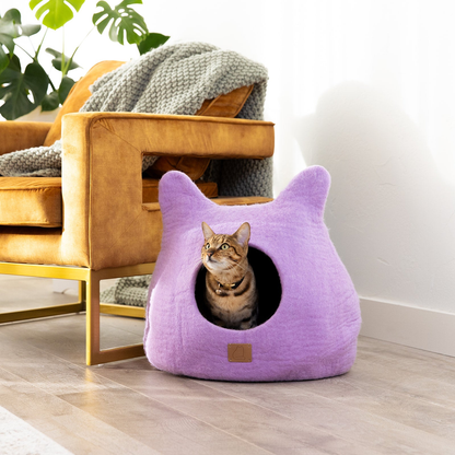 Whimsical Cat Ear Cave Bed